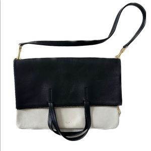 Authentic Celine bi color transformer bag / clutch / computer bag